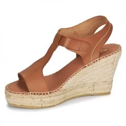 Chaussures Femme Sandales et Nu-pieds Minelli LIZZIE Marron -Sandales Soldes Boutique 19057437 500 D