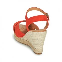 Chaussures Femme Sandales et Nu-pieds Minelli OMELLA Rouge -Sandales Soldes Boutique 19057438 500 E