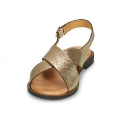 Chaussures Femme Sandales et Nu-pieds Minelli DONA Doré -Sandales Soldes Boutique 19057456 500 C