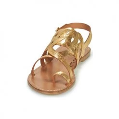 Chaussures Femme Sandales et Nu-pieds Minelli NOUNNA Doré -Sandales Soldes Boutique 19057463 500 C