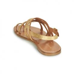 Chaussures Femme Sandales et Nu-pieds Minelli NOUNNA Doré -Sandales Soldes Boutique 19057463 500 E