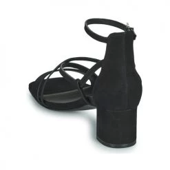 Chaussures Femme Sandales et Nu-pieds Minelli HENRIETA Noir -Sandales Soldes Boutique 19057467 500 E