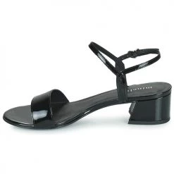 Chaussures Femme Sandales et Nu-pieds Minelli HENRIA Noir -Sandales Soldes Boutique 19057469 500 D