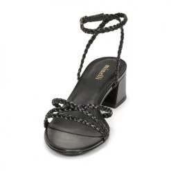 Chaussures Femme Sandales et Nu-pieds Minelli HARIETTE Noir -Sandales Soldes Boutique 19057470 500 C