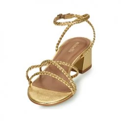Chaussures Femme Sandales et Nu-pieds Minelli HARIETTE Doré -Sandales Soldes Boutique 19057471 500 C