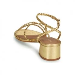 Chaussures Femme Sandales et Nu-pieds Minelli HARIETTE Doré -Sandales Soldes Boutique 19057471 500 E