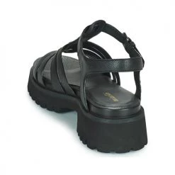 Chaussures Femme Sandales et Nu-pieds Minelli HELLHA Noir -Sandales Soldes Boutique 19057474 500 E