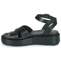 Chaussures Femme Sandales et Nu-pieds Minelli HESSYA Noir -Sandales Soldes Boutique 19057481 500 D