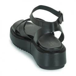 Chaussures Femme Sandales et Nu-pieds Minelli HESSYA Noir -Sandales Soldes Boutique 19057481 500 E