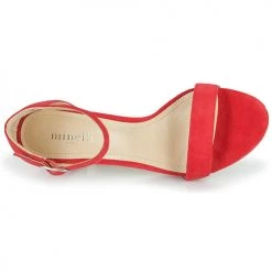 Chaussures Femme Sandales et Nu-pieds Minelli BEINTA Framboise -Sandales Soldes Boutique 19057496 500 F