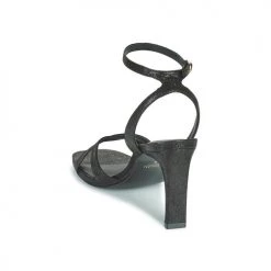 Chaussures Femme Sandales et Nu-pieds Minelli THIPHANNIE Noir -Sandales Soldes Boutique 19057508 500 E