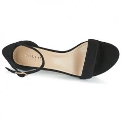 Chaussures Femme Sandales et Nu-pieds Minelli TRISTANA Noir -Sandales Soldes Boutique 19057517 500 F