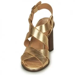 Chaussures Femme Sandales et Nu-pieds Minelli THIYA Doré -Sandales Soldes Boutique 19057519 500 C