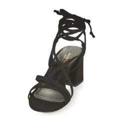 Chaussures Femme Sandales et Nu-pieds Minelli TATIA Noir -Sandales Soldes Boutique 19057521 500 C