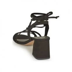 Chaussures Femme Sandales et Nu-pieds Minelli TATIA Noir -Sandales Soldes Boutique 19057521 500 E