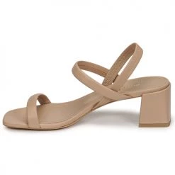 Chaussures Femme Sandales et Nu-pieds Minelli TEILYE Beige -Sandales Soldes Boutique 19057524 500 D