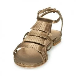 Chaussures Femme Sandales et Nu-pieds Minelli HELIA Doré -Sandales Soldes Boutique 19057527 500 C