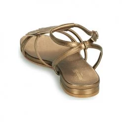 Chaussures Femme Sandales et Nu-pieds Minelli HELIA Doré -Sandales Soldes Boutique 19057527 500 E