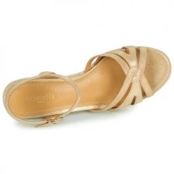 Chaussures Femme Sandales et Nu-pieds Minelli TERENSSE Beige -Sandales Soldes Boutique 19057530 500 F