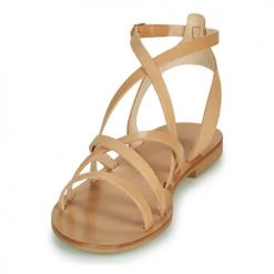 Chaussures Femme Sandales et Nu-pieds Minelli HOULLY Beige -Sandales Soldes Boutique 19057533 500 C