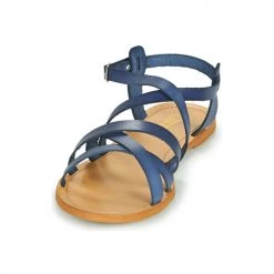 Chaussures Femme Sandales et Nu-pieds So Size IDITRON Marine -Sandales Soldes Boutique 19058067 500 C