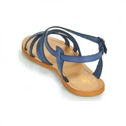 Chaussures Femme Sandales et Nu-pieds So Size IDITRON Marine -Sandales Soldes Boutique 19058067 500 E