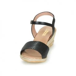 Chaussures Femme Sandales et Nu-pieds So Size OTTECA Noir -Sandales Soldes Boutique 19058072 500 C