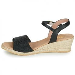 Chaussures Femme Sandales et Nu-pieds So Size OTTECA Noir -Sandales Soldes Boutique 19058072 500 D