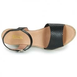 Chaussures Femme Sandales et Nu-pieds So Size OTTECA Noir -Sandales Soldes Boutique 19058072 500 F