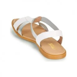 Chaussures Femme Sandales et Nu-pieds So Size OOLETTE Blanc -Sandales Soldes Boutique 19058073 500 E