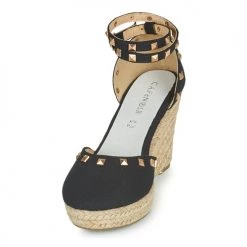 Chaussures Femme Sandales et Nu-pieds Café Noir NOEL Noir -Sandales Soldes Boutique 19108686 500 C