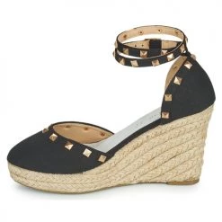 Chaussures Femme Sandales et Nu-pieds Café Noir NOEL Noir -Sandales Soldes Boutique 19108686 500 D