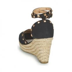 Chaussures Femme Sandales et Nu-pieds Café Noir NOEL Noir -Sandales Soldes Boutique 19108686 500 E