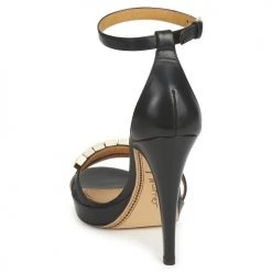 Chaussures Femme Sandales et Nu-pieds Eva Turner VAGIBEGO Noir -Sandales Soldes Boutique 191127 500 E