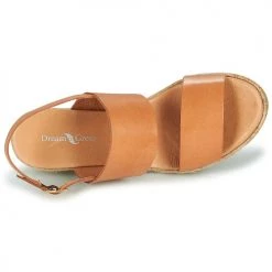 Chaussures Femme Sandales et Nu-pieds Dream in Green OLEM Tan -Sandales Soldes Boutique 19146469 500 F
