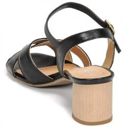 Chaussures Femme Sandales et Nu-pieds Dream in Green ODAINE Noir -Sandales Soldes Boutique 19146471 500 E