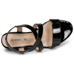 Chaussures Femme Sandales et Nu-pieds JB Martin QUETZA Noir -Sandales Soldes Boutique 19172830 500 F