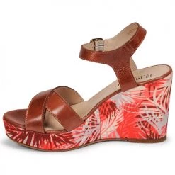 Chaussures Femme Sandales et Nu-pieds JB Martin OCELIA Marron -Sandales Soldes Boutique 19172843 500 D