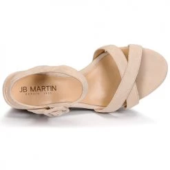 Chaussures Femme Sandales et Nu-pieds JB Martin QUERIDA Sable -Sandales Soldes Boutique 19172871 500 F