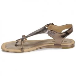 Chaussures Femme Sandales et Nu-pieds JB Martin ARMOR Gris/argenté -Sandales Soldes Boutique 19172979 500 D