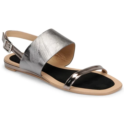 Chaussures Femme Sandales et Nu-pieds JB Martin AVERY Acier 1 Chaussures Femme Sandales et Nu-pieds JB Martin AVERY Acier