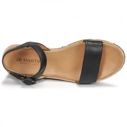 Chaussures Femme Sandales et Nu-pieds JB Martin CAT Noir -Sandales Soldes Boutique 19172983 500 F