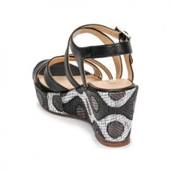 Chaussures Femme Sandales et Nu-pieds JB Martin DARELO Noir -Sandales Soldes Boutique 19172984 500 E