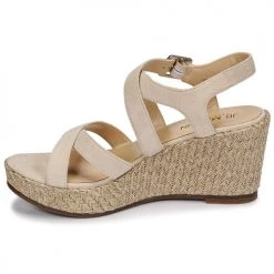 Chaussures Femme Sandales et Nu-pieds JB Martin DARELO Sable -Sandales Soldes Boutique 19172985 500 D