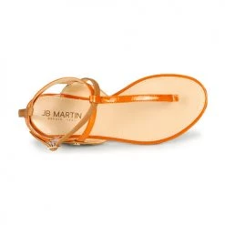 Chaussures Femme Sandales et Nu-pieds JB Martin GENIE Arancio -Sandales Soldes Boutique 19172992 500 F