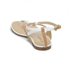 Chaussures Femme Sandales et Nu-pieds JB Martin GENIE Blanc -Sandales Soldes Boutique 19172994 500 E