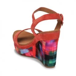 Chaussures Femme Sandales et Nu-pieds JB Martin LIVE Multicolor -Sandales Soldes Boutique 19173017 500 E