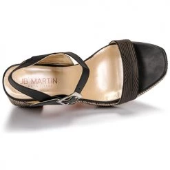 Chaussures Femme Sandales et Nu-pieds JB Martin XEPIA Noir -Sandales Soldes Boutique 19173068 500 F