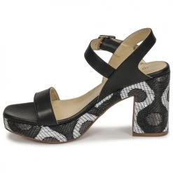 Chaussures Femme Sandales et Nu-pieds JB Martin XEPIA Noir -Sandales Soldes Boutique 19173070 500 D