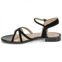 Chaussures Femme Sandales et Nu-pieds JB Martin BAOLI Noir -Sandales Soldes Boutique 19173185 500 D